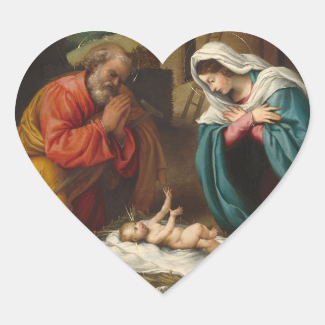 La Nativité 1523b | Sticker Blue Beach Song™ (Devant)