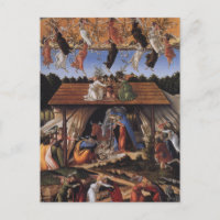 La Nativité par Botticelli Carte postale