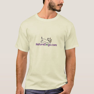 La nature poursuit le T-shirt simple
