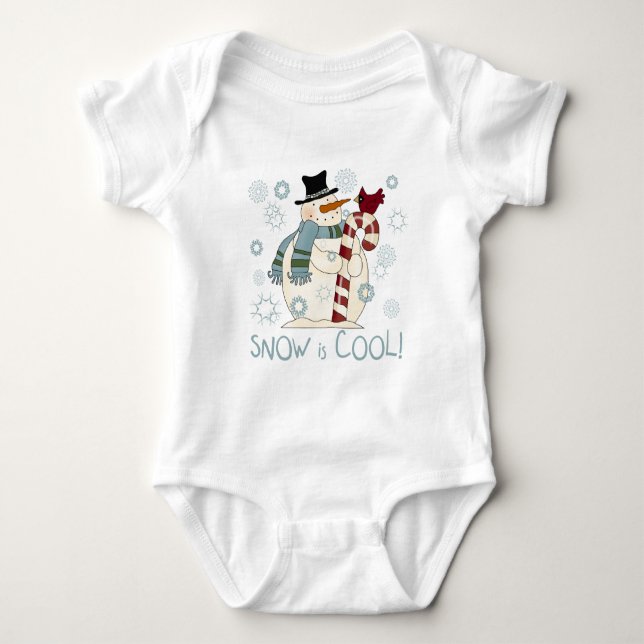 La neige est un cadeau et t-shirts de vacances Coo (Devant)