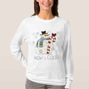 La neige est un cadeau et t-shirts de vacances Coo