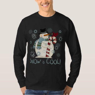 La neige est un cadeau et t-shirts de vacances Coo