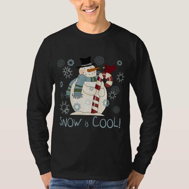 La neige est un cadeau et t-shirts de vacances Coo (Devant)