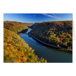La New River Gorge à Hawks Nest State Park