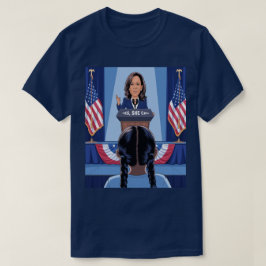 LA NIECE DE KAMALA HARRIS - OUI, ELLE PEUT T-shirt