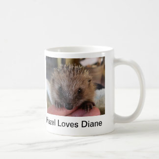 La noisette aime la tasse de Diane