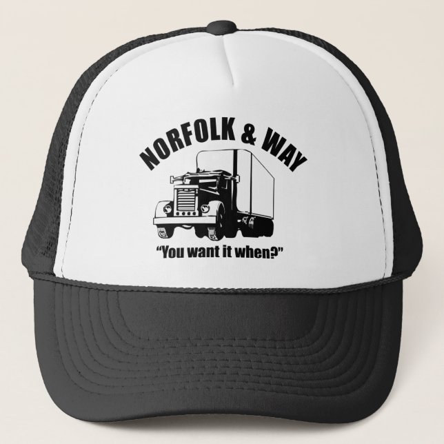 La Norfolk et le casquette de camionnage de (Devant)