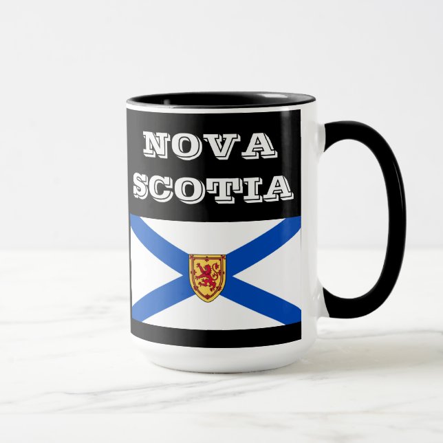 La Nouvelle-Écosse * tasse de café (Droite)