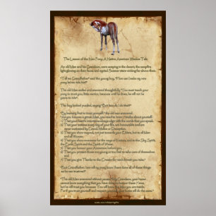 La nouvelle leçon de poney : affiche de la sagesse