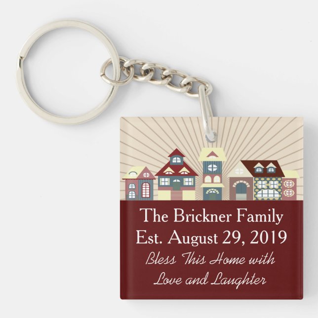 La nouvelle maison a juste déplacé le porte - clé (Devant)