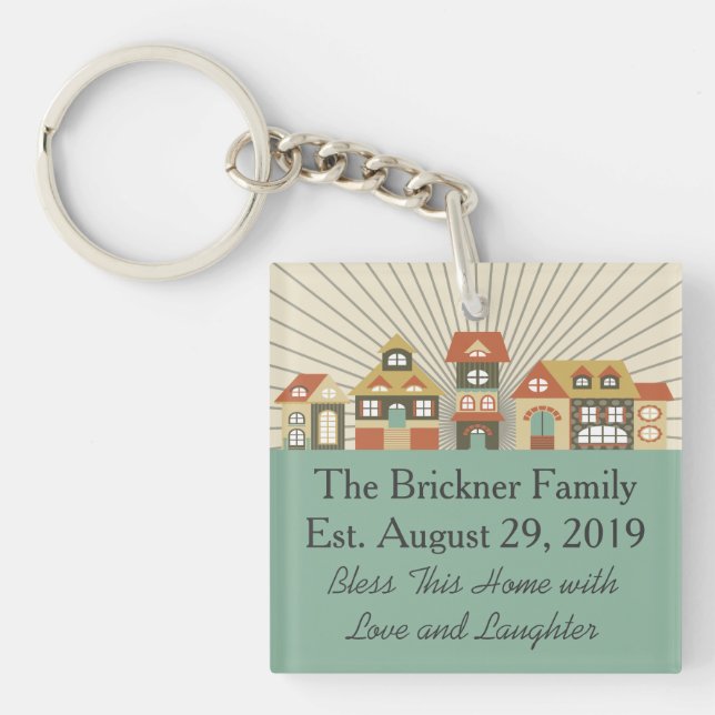 La nouvelle maison a juste déplacé le porte - clé (Devant)