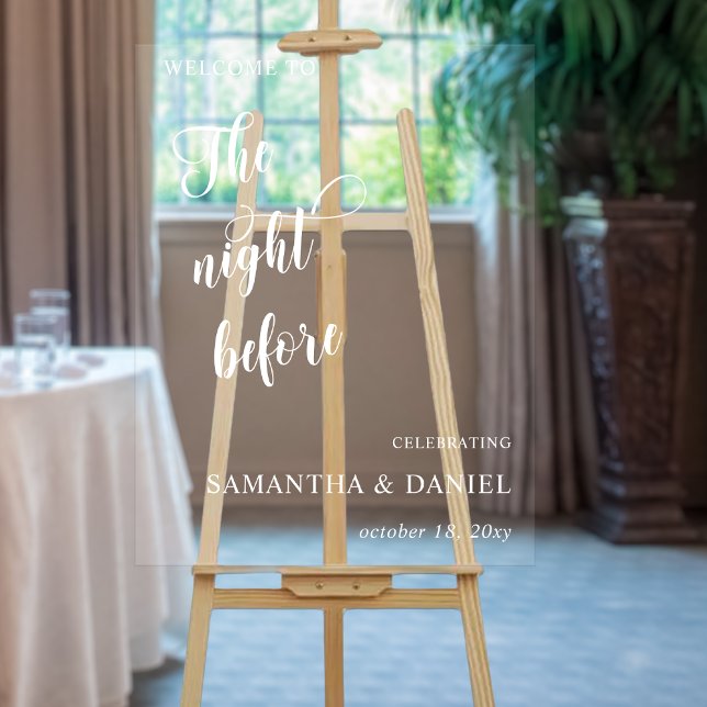 La Nuit Avant Le Dîner De Répétition Affiche de bi (Créateur téléchargé)