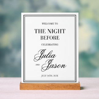 La Nuit Avant le Dîner de Répétition Mariage Éléga