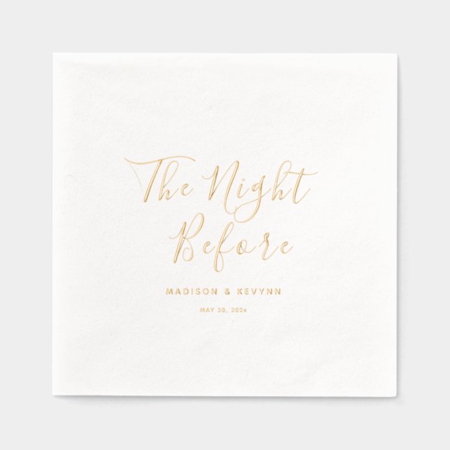La nuit avant le Mariage noir et blanc (Recto)