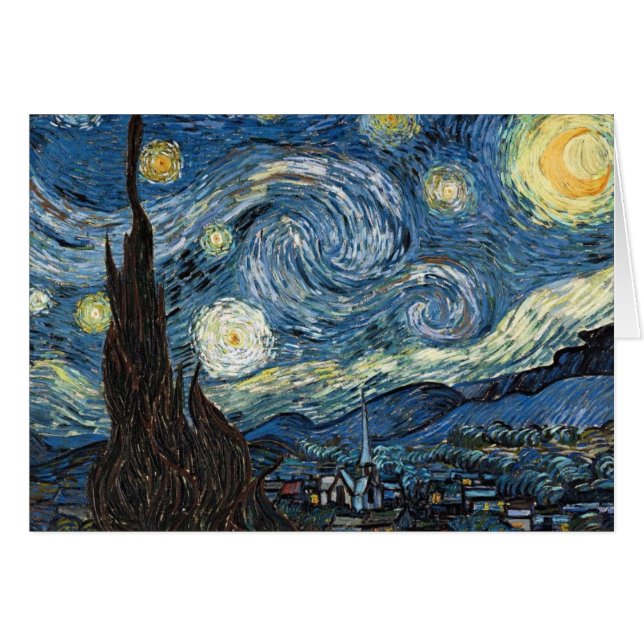 La nuit étoilée de Van Gogh (Devant horizontal)
