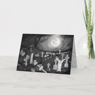 La nuit sur le cimetière - Angel avec Diable