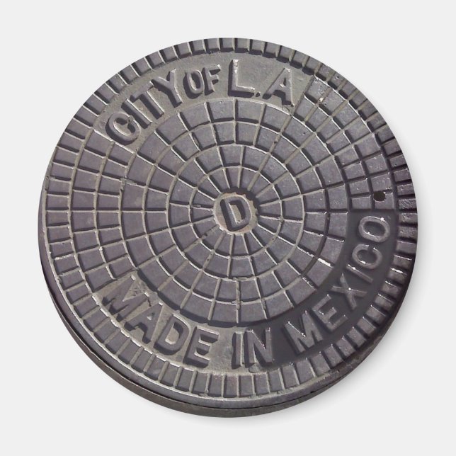 LA Origins Rd Magnet (Vorne)