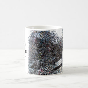 Là où est votre autre tasse de café de roue