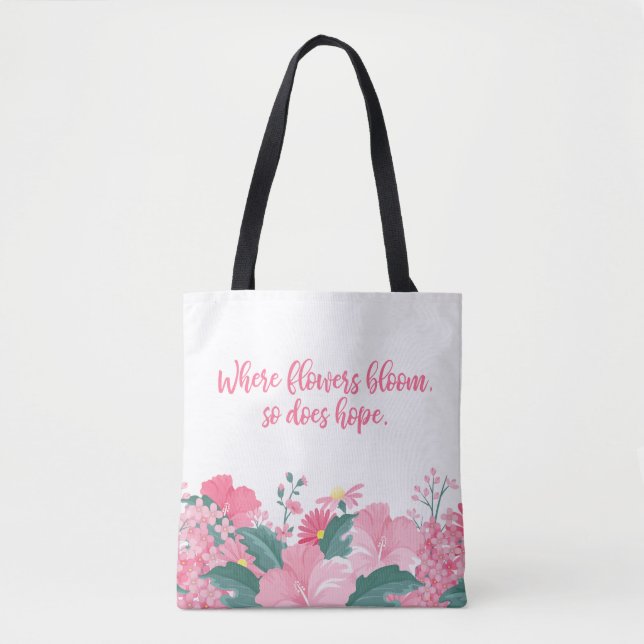 Là où les fleurs fleurissent ainsi espère le sac (Devant)