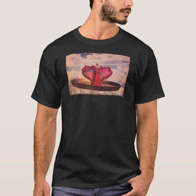 La paella est partie ; les grosses dame, T-shirt (Devant)