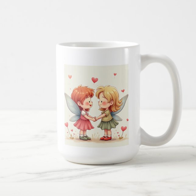 La paire de Mugs de fées d'amour (Droite)