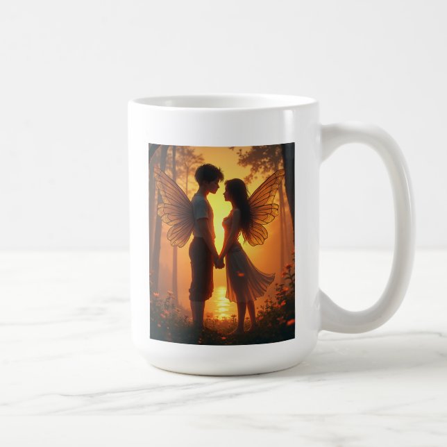 La paire de Mugs de fées d'amour (Droite)