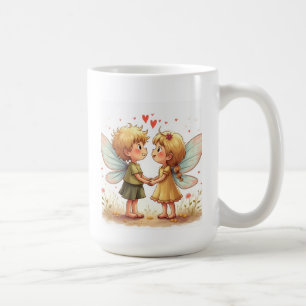 La paire de Mugs de fées d'amour
