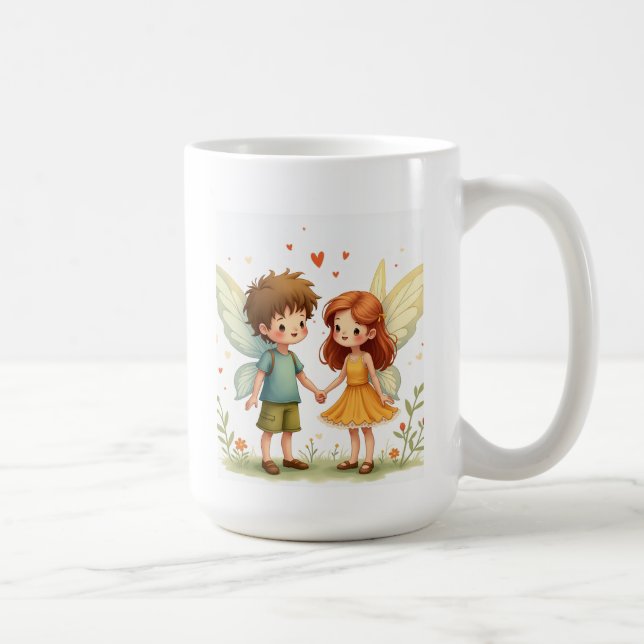 La paire de Mugs de fées d'amour (Droite)