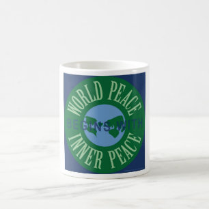 La paix du monde commence par la tasse intérieure