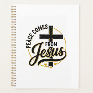 La paix vient de Jésus-Christ Croix chrétienne T-s
