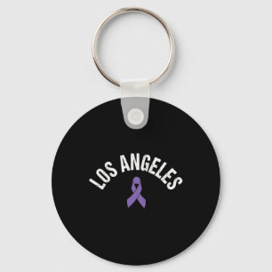 LA Pankreaskrebs LA Los Angeles Sensibilisierungsk Schlüsselanhänger