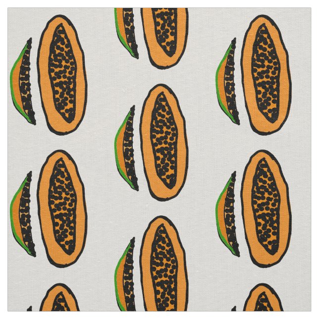 la Papaya Stoff (Muster)