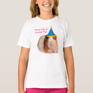 La partie aiment un cobaye - T-shirt de filles