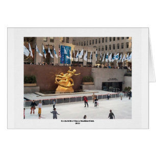 La patinoire Rockefeller Plaza