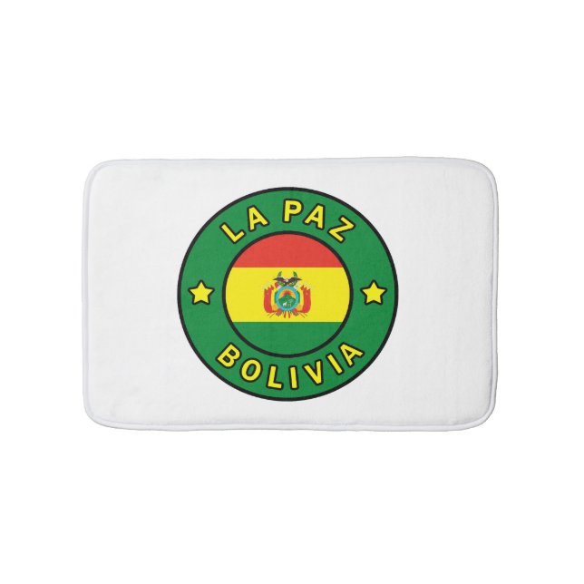 La Paz Bolivia Badematte (Vorderseite)