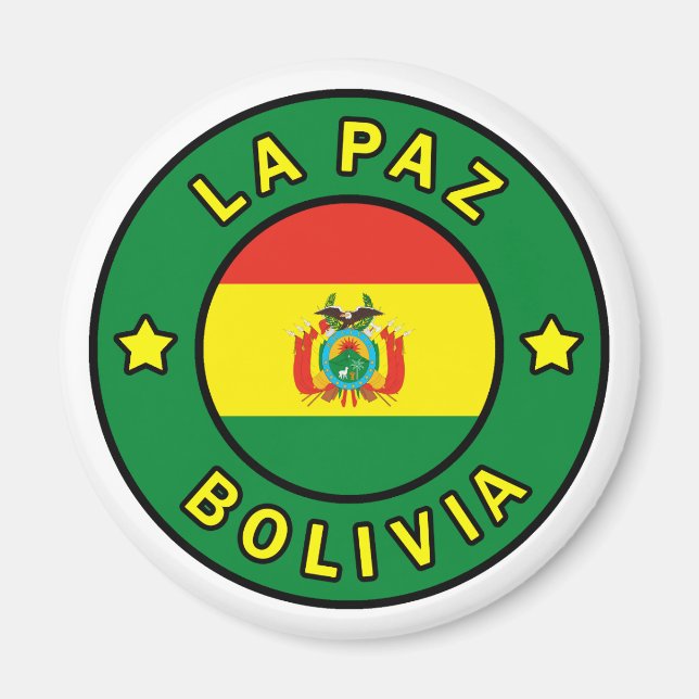 La Paz Bolivia Magnet (Vorne)