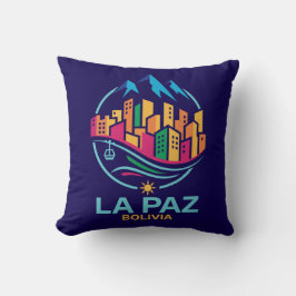 La Paz Bolivia South America Kissen