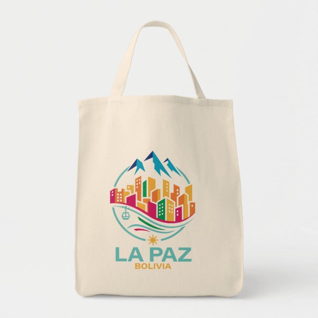 La Paz Bolivia South America Tragetasche (Vorne)