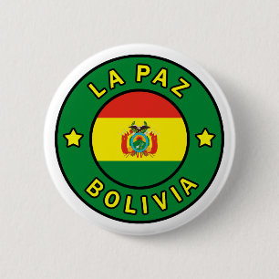 La Paz Bolivien Button