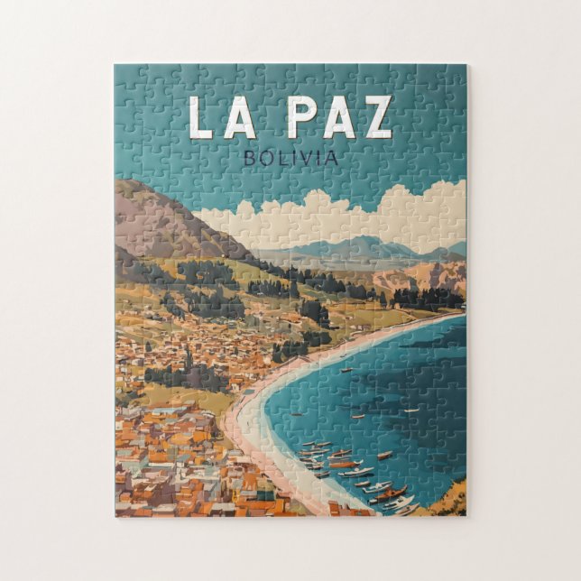 La Paz Bolivien Illustration Kunst, Dichtung und M (Vertikal)