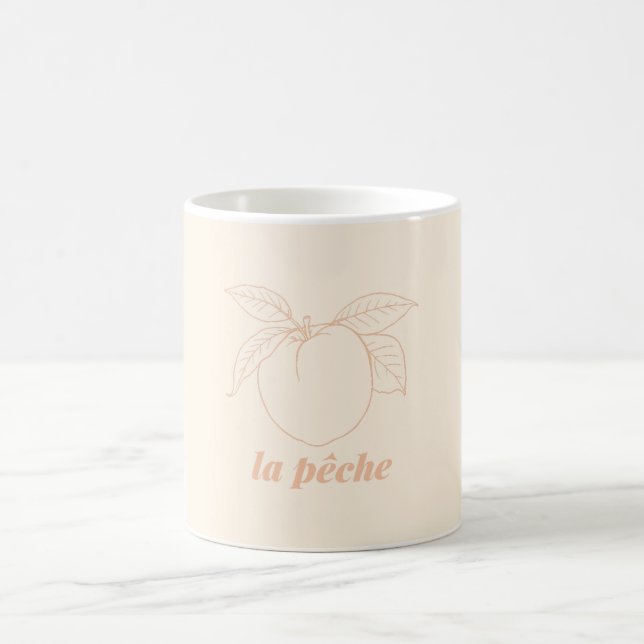 la pêche kaffeetasse (Mittel)