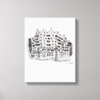 La Pedrera - Casa Milá (Barcelona Leinwanddruck