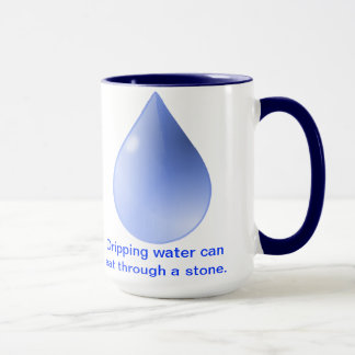 La Persistance Est Un Proverbe De Mug Avec Les Chi