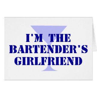 La petite amie du barman
