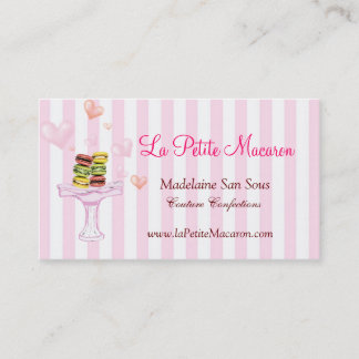 La Petite Macaron Carte de visite
