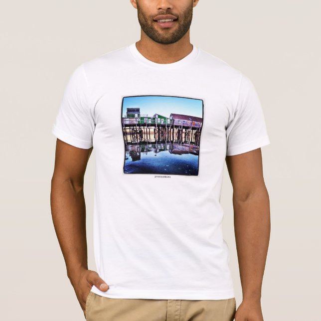 La photo originale des hommes de T-shirt d'ours de (Devant)