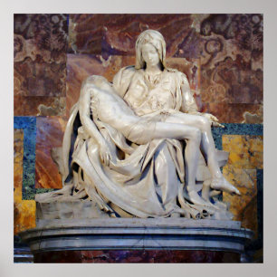La Pieta par Michelangelo Poster