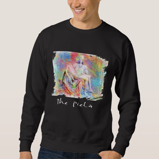 La Pieta Statue Sweatshirt (Vorderseite)