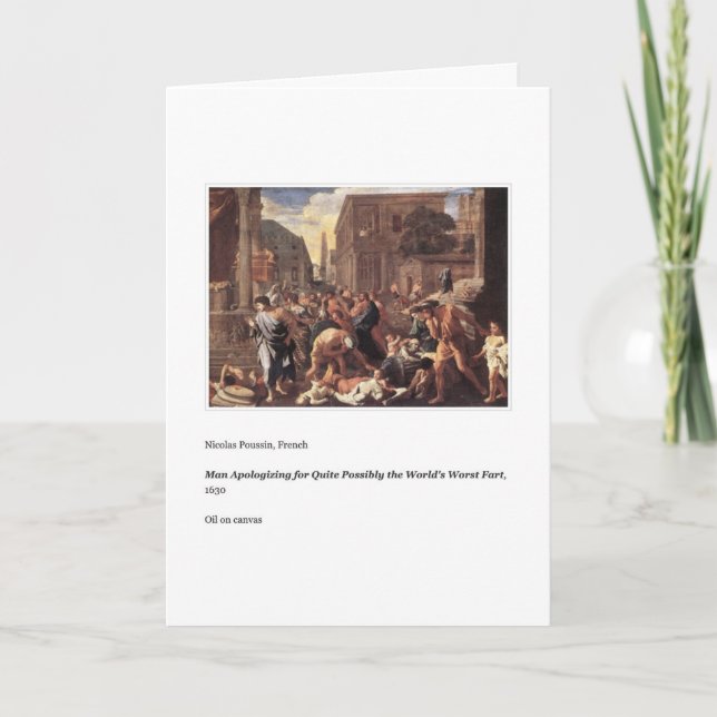 LA PIRE CARTE D'ANNIVERSAIRE DU MONDE (Devant)