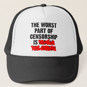 La Pire Partie De La Censure Funny Ball Casquette